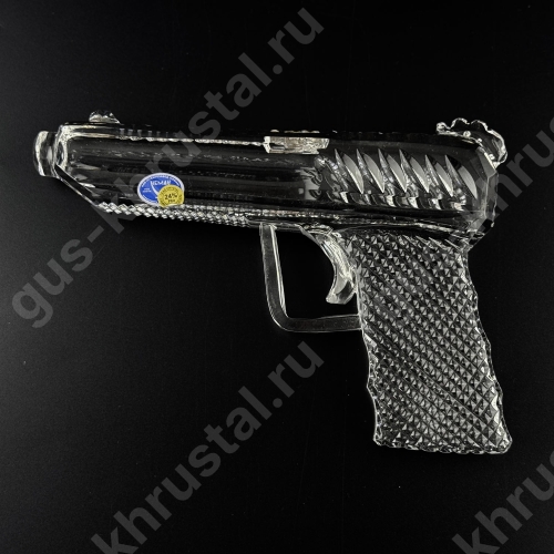 Сувенир Хрустальный "Пистолет"